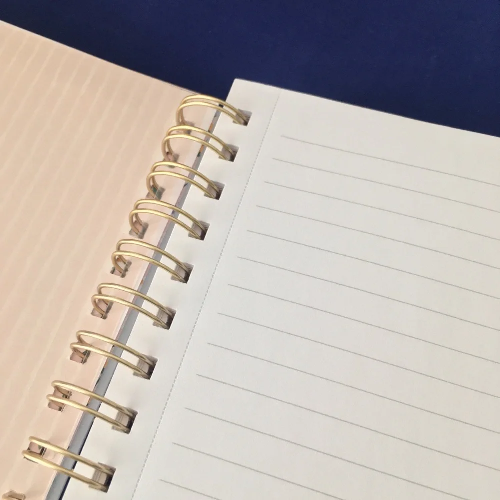 Flowers and Books Spiral Notebook